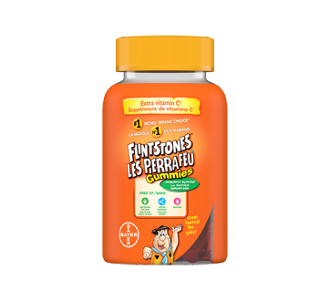 Image du produit Les Pierrafeu - Multivitamines pour enfants Gummies avec soutien immunitaire, 60 unités