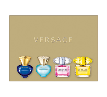 coffret miniature de parfums pour femmes, 4 x 5 ml