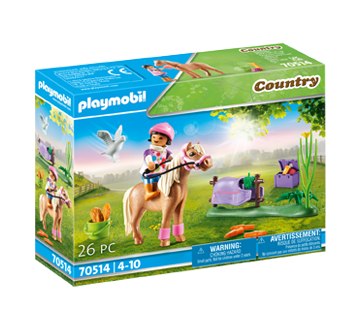 Image du produit Playmobil - Cavalière et poney islandais, 1 unité