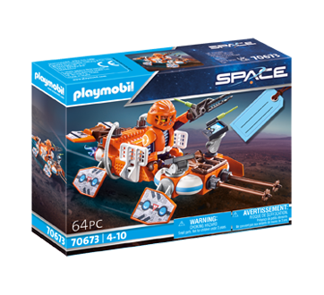 Image du produit Playmobil - Pilote et navette rapide, 1 unité
