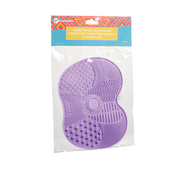 Tapis de nettoyage pour pinceaux à maquillage, 1 unité