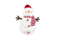 Vignette du produit Danson Décor - Bonhomme de neige animé en tissu (mouvement de haut en bas), blanc et rouge, 1 unité