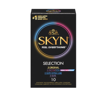 Image 1 du produit Skyn - Selection condoms lubrifiés, 10 unités