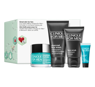 Great Skin For Him : Coffret de soins pour hommes, 4 unités