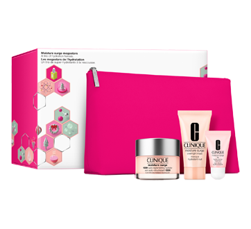 Moisture Surge Megastars : Ensemble de soins hydratants pour la peau, 4 unités