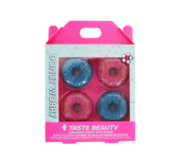 Image 2 du produit Taste Beauty - Bombes de bain boîte à lunch Donut Worry, 4 unités