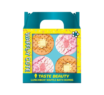 Bombes de bain boîte à lunch Waffl-y Cute, 4 unités