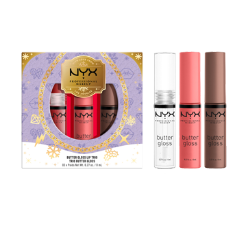 Butter Gloss trio de brillants à lèvres, 3 unités