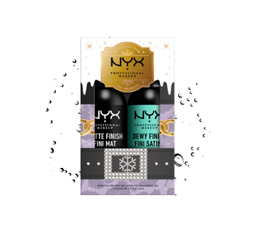 Image 5 du produit NYX Professional Makeup - Duo de vaporisateurs de finition longue tenue fini satiné et mat, 2 unités