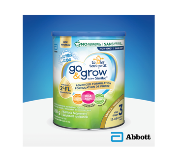 Image 1 du produit Similac - Go & Grow Étape 3 boisson pour tout-petits, poudre, 12-36 mois, 850 g, vanille