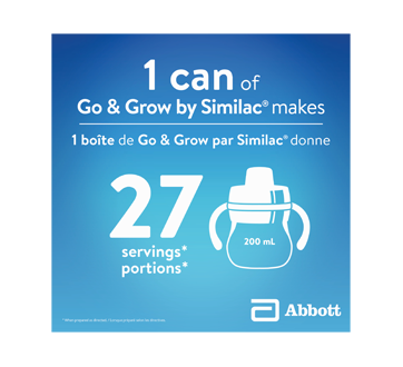 Image 2 du produit Similac - Go & Grow Étape 3 boisson pour tout-petits, poudre, 12-36 mois, 850 g, vanille
