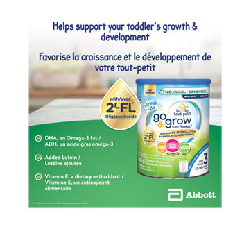 Image 2 du produit Similac - Go & Grow Étape 3 boisson pour tout-petits, poudre, 12-36 mois, 850 g, lait