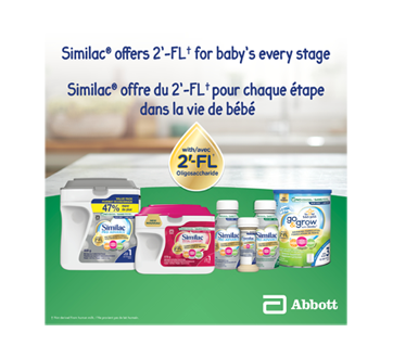 Image 5 du produit Similac - Go & Grow Étape 3 boisson pour tout-petits, poudre, 12-36 mois, 850 g, lait