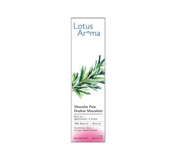 Image 1 du produit Lotus Aroma - Synergie d'huiles essentielles, 9 ml, Douleur musculaire