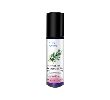 Image 2 du produit Lotus Aroma - Synergie d'huiles essentielles, 9 ml, Douleur musculaire