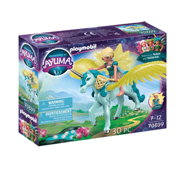 Image du produit Playmobil - Crystal Fairy avec licorne, 1 unité