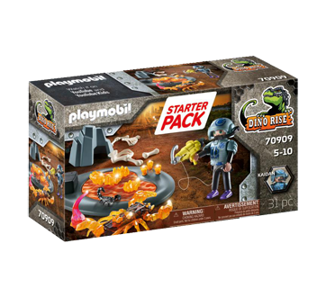 Image du produit Playmobil - Starter Pack agent avec scorpion de feu, 1 unité