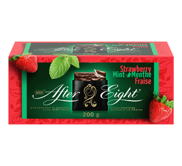 After Eight chocolats saveur menthe fraise, 200 g – Nestlé : Boite