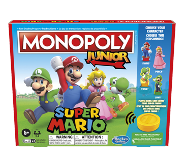 Image 1 du produit Hasbro - Monopoly Junior édition Super Mario, 1 unité