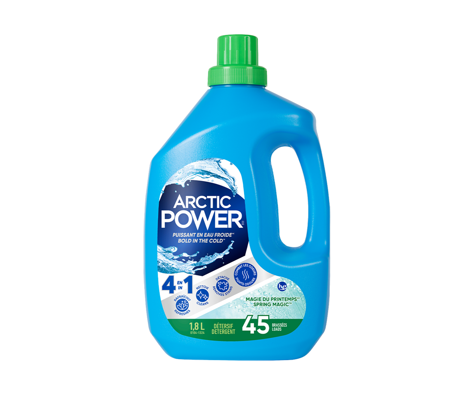 Détersif eau froide, magie du printemps, 1,8 L Arctic Power