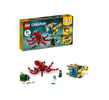 Creator 3-en-1 La mission du trésor englouti