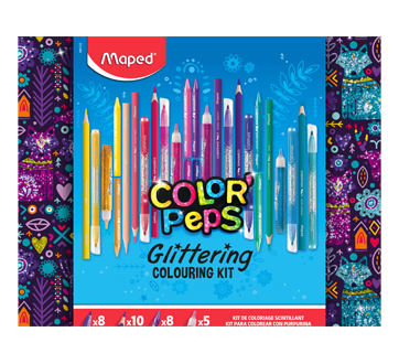 Kit de coloriage à paillettes, 1 unité – Maped Creativ : Cadeaux