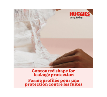 Image 5 du produit Huggies - Snug & Dry couches pour bébés, taille 4, 76 unités