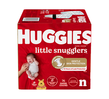 Little Snugglers couches pour bébés, 76 unités, taille nouveau-nés