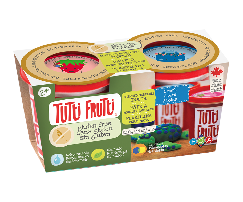 Tutti Frutti pâte à modeler sans gluten, 1 unité Tutti Frutti Arts et bricolage Jean Coutu Tutti Frutti pâte à modeler sans gluten, 1 unité Tutti Frutti Arts et bricolage Jean Coutu