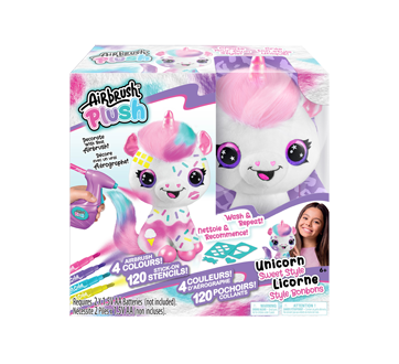 Style 4 Ever peluche à peindre licorne parfumée, 1 unité