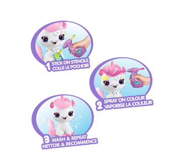 Image 2 du produit Canal Toys - Style 4 Ever peluche à peindre licorne parfumée, 1 unité