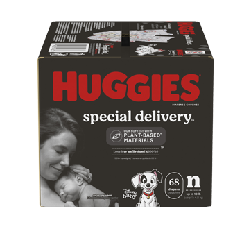 Huggies Extra Care, Couches bébé, Unisexe, Taill…