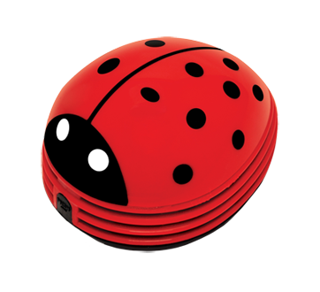 Gourmet aspirateur à table coccinelle, 2,8 x 4 po.