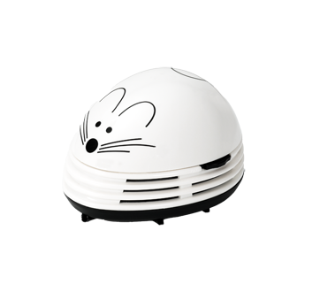 Gourmet Aspirateur de table souris blanche, 1 unité
