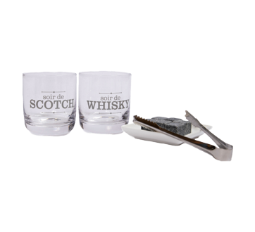 Ensemble de verres scotch/whisky, 1 unité