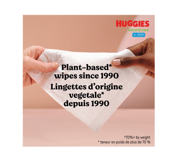 Image 4 du produit Huggies - Natural Care Refreshing lingettes pour bébés, parfumées, 168 unités
