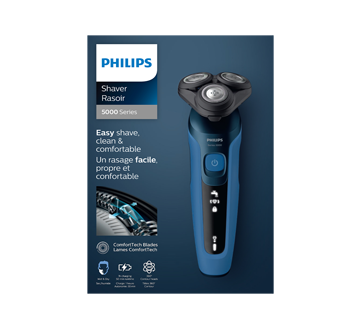 Rasoir électrique de série 5000 utilisable sur peau sèche ou humide, 1  unité – Philips : Outils de beauté