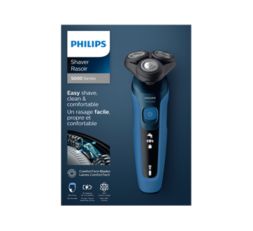 Image 4 du produit Philips - Rasoir électrique de série 5000 utilisable sur peau sèche ou humide, 1 unité
