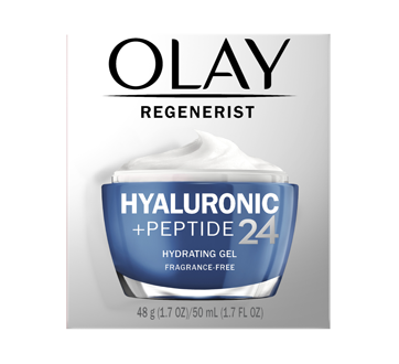 Regenerist gel crème hydratant acide hyaluronique + Peptide 24, 50 ml
