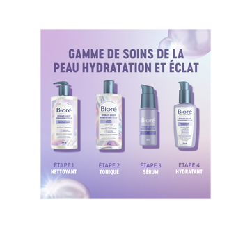 Image 6 du produit Bioré - Hydratation et Éclat nettoyant doux pour le visage pour peau sèche et sensible, 200 ml