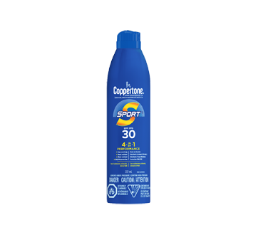 Sport écran solaire en vaporisateur FPS 30 4-en-1, 222 ml