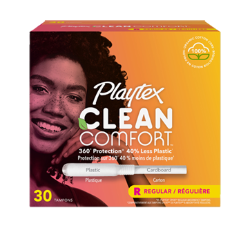 Image du produit Playtex - Clean Comfort tampons, 30 unités, régulier
