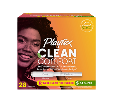 Clean Comfort tampons multi-emballage, 28 unités