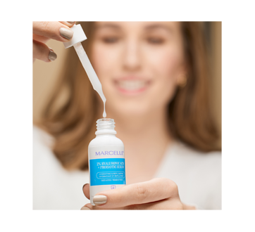 Image 8 du produit Marcelle - Sérum 2 % acide hyaluronique + probiotique, 30 mL