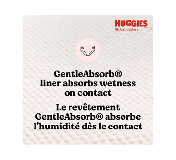 Image 6 du produit Huggies - Little Snugglers couches pour bébés, Nouveau-né, 31 unités