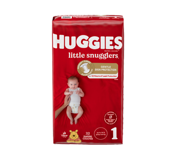 Huggies Couches pour bébés Snug & Dry, taille 1, 108 couches - 108