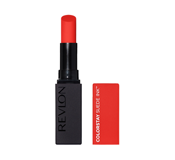 Image 2 du produit Revlon - ColorStay Suede Ink rouge à lèvres, 2,55 g, feed the Flame