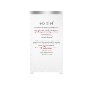 Image 5 du produit essie - Stay Longer Premium vernis à ongles de protection, 13,5 ml, Stay Longer