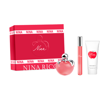 Nina eau de toilette coffret, 3 unités