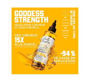 Image 4 du produit Carol's Daughter - Goddess Strength huile capillaire pour cheveux et cuir chevelu pour les cheveux fragiles et cassants, 125 ml